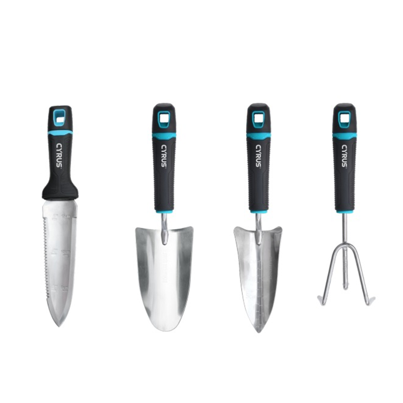 4 पीस गार्डन टूल सेट