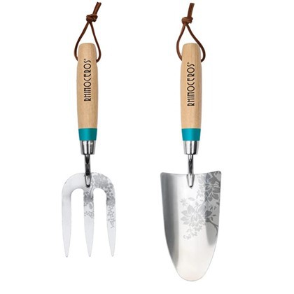 लकड़ी के हैंडल गार्डन टूल सेट